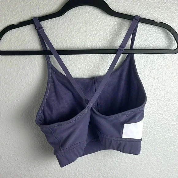 Adidas Purple Sports Bra - Picture 3 of 5